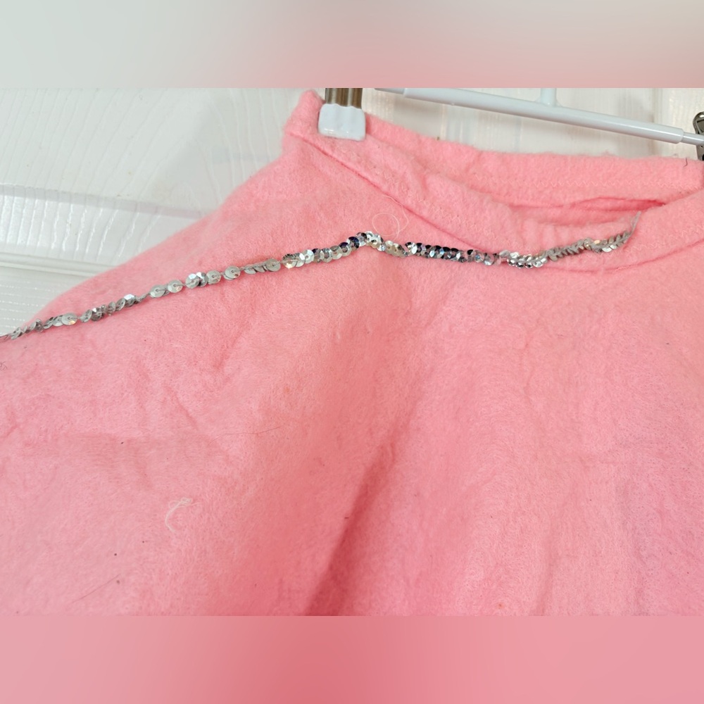 Vintage Girls Pink Felt Poodle Skirt Small - Picture 5 of 5